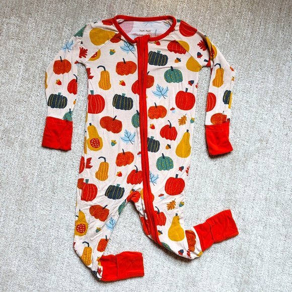 Little Sleepies Other - Little Sleepies Zippy - Autumn Harvest - 6-12m